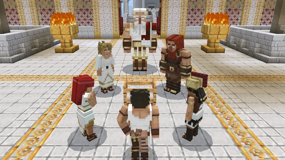 Gerkules sarguzashtlari — Minecraft xarita, rasm 1