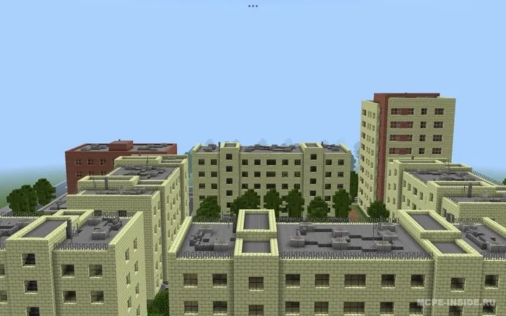 Peterburg hovlisi 1.21.130 — Minecraft xarita, rasm 1