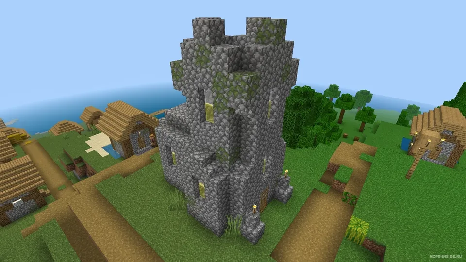 12-sonli qishloq aholisi — Minecraft xarita, rasm 3