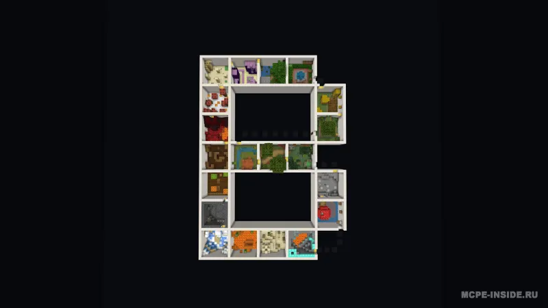 Parkur B — Minecraft xarita, rasm 2