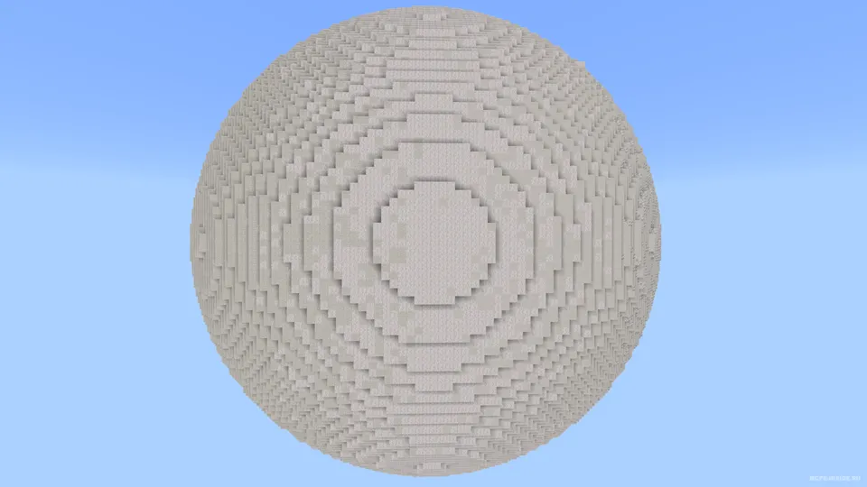 Sferada oddiy parkur — Minecraft xarita, rasm 1