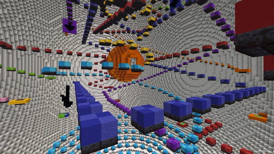 Sferada oddiy parkur — Minecraft xarita, rasm 4