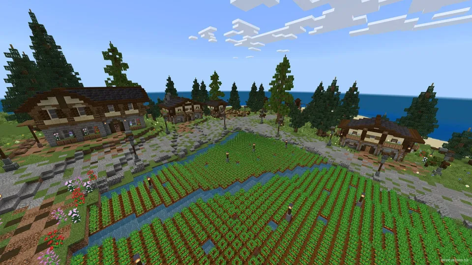 Castle-Key — Minecraft xarita, rasm 2