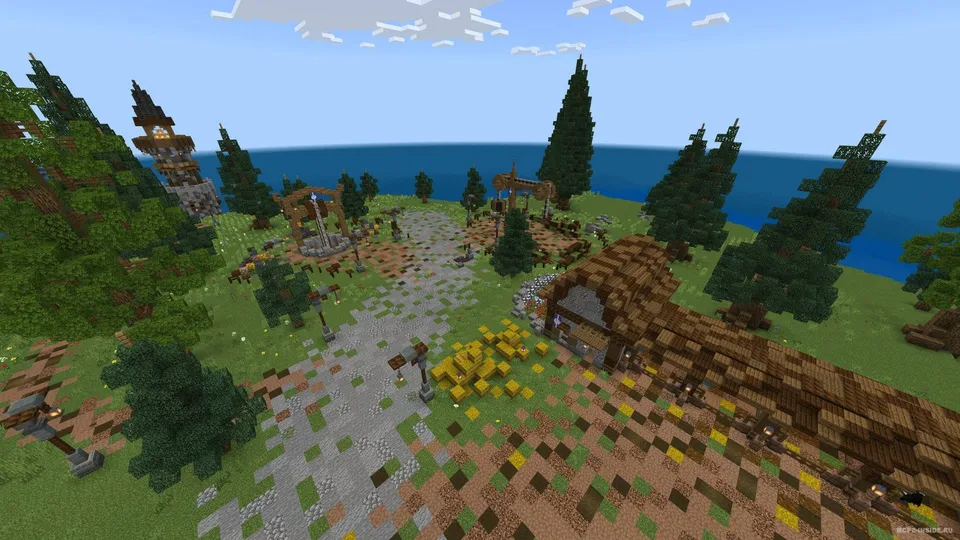 Castle-Key — Minecraft xarita, rasm 4