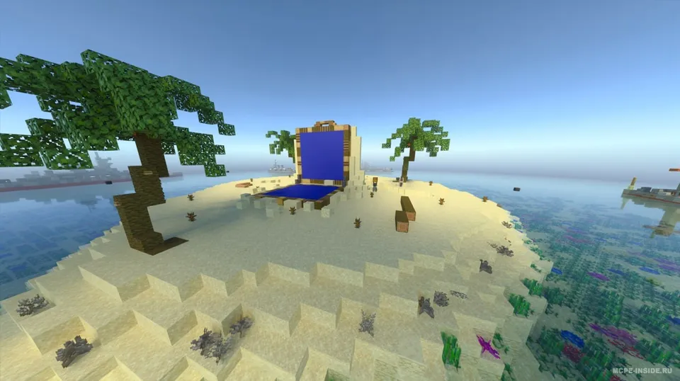 Dengiz jangi — Minecraft xarita, rasm 1