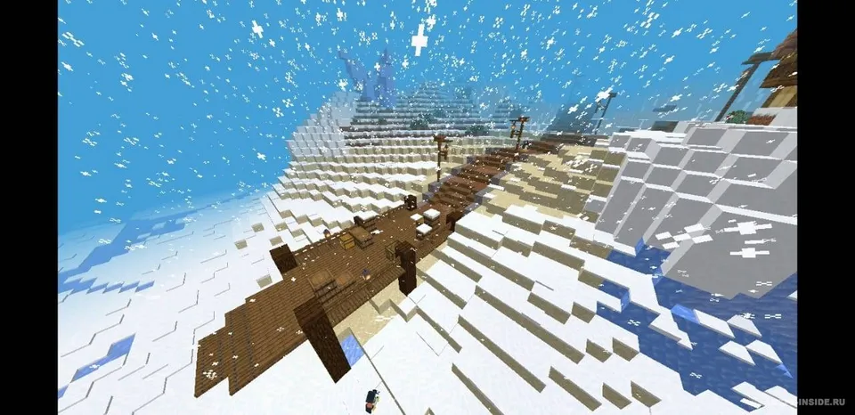Qorli biomda omon qolish — Minecraft xarita, rasm 2