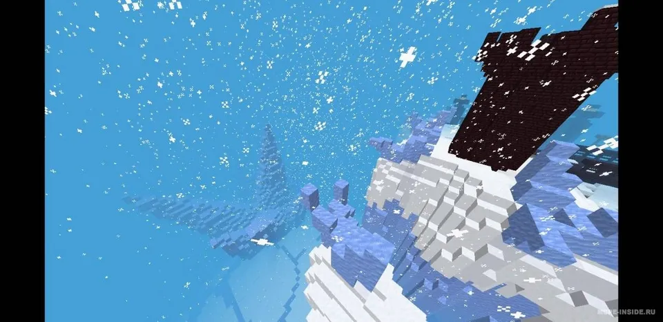 Qorli biomda omon qolish — Minecraft xarita, rasm 4
