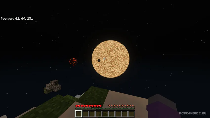 Yulduzli blok — Minecraft xarita, rasm 1