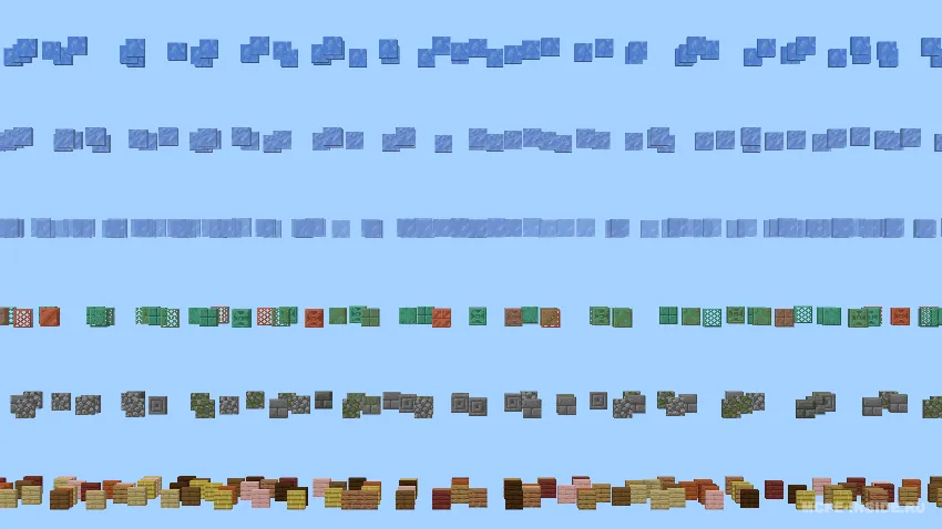 Bo'shliq chiziqlari — Minecraft xarita, rasm 1