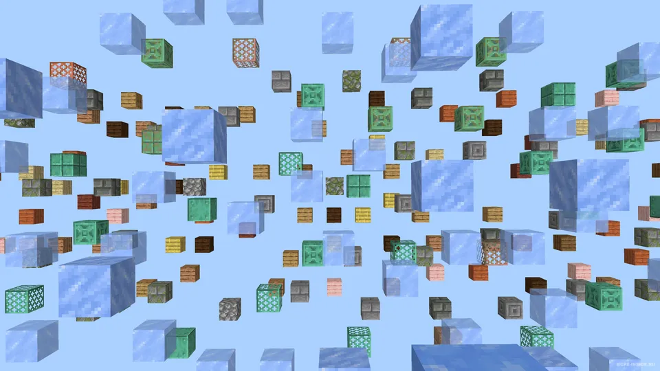 Bo'shliq chiziqlari — Minecraft xarita, rasm 2