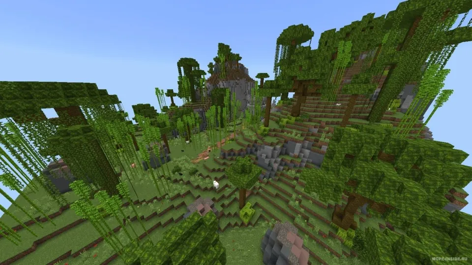 Ko'p qatlamli omon qolish — Minecraft xarita, rasm 2