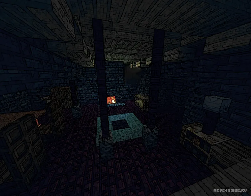 Qarg'ish tekkan qasr — Minecraft xarita, rasm 4