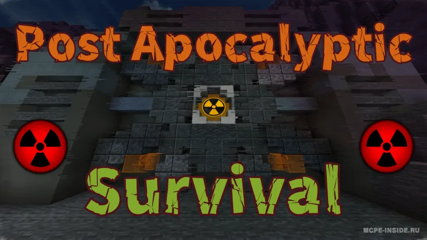 Katta bunkerda omon qolish — Minecraft xarita, rasm 1