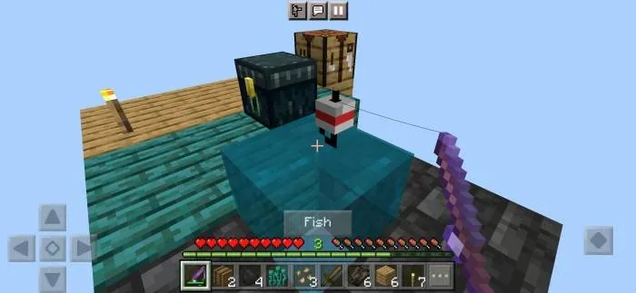 Okeandagi bir blok — Minecraft xarita, rasm 2