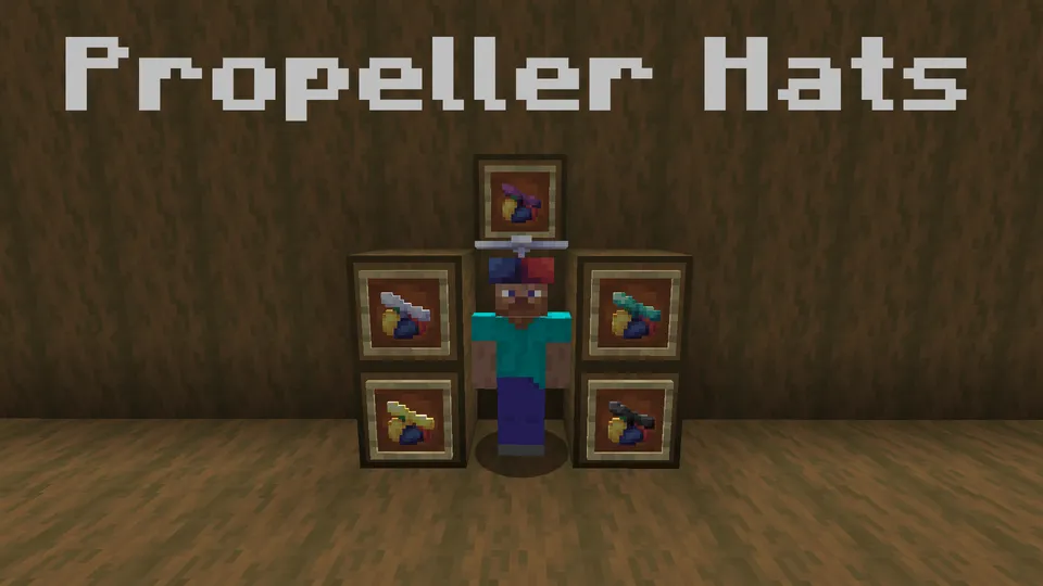 Propeller Hats — Minecraft mod, rasm 2