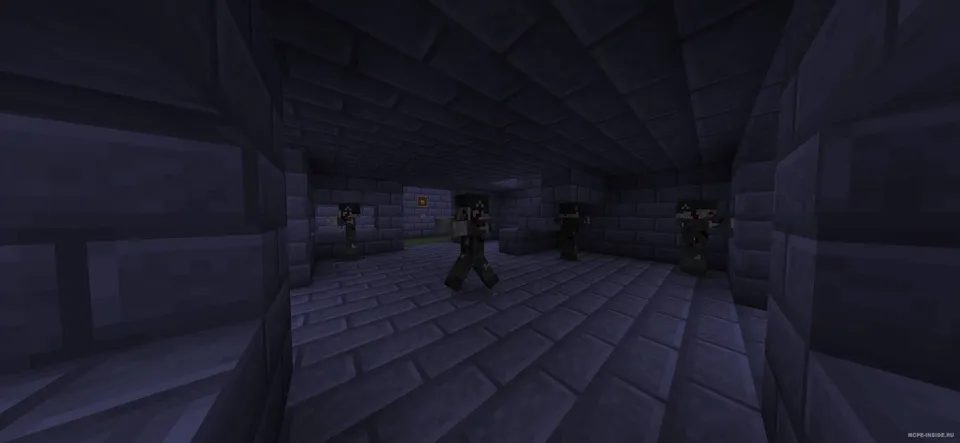 Zombi bosqini — Minecraft xarita, rasm 1