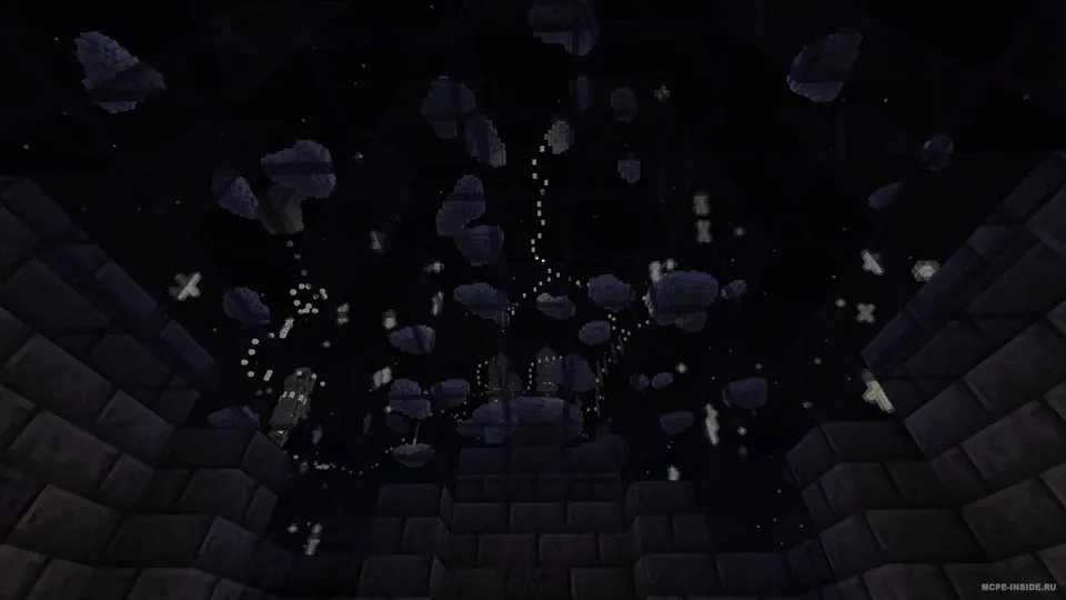 Qorong'u tunda parkur — Minecraft xarita, rasm 1