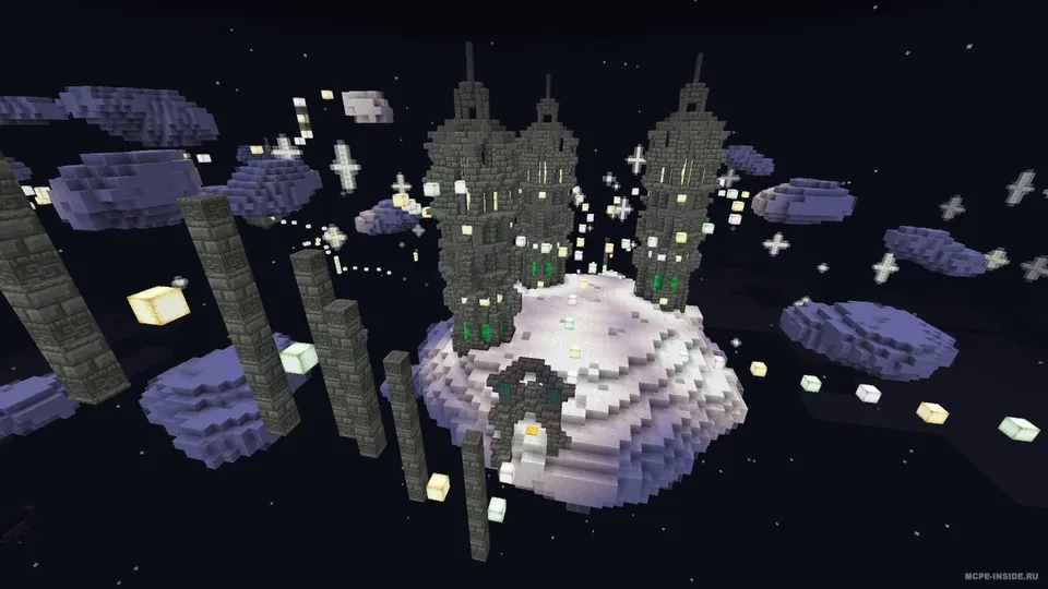 Qorong'u tunda parkur — Minecraft xarita, rasm 2
