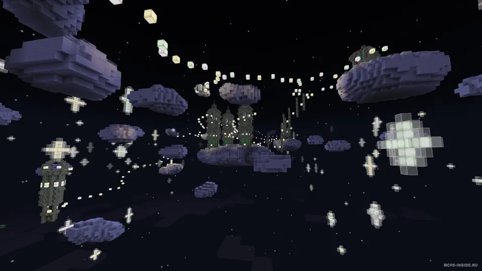 Qorong'u tunda parkur — Minecraft xarita, rasm 3