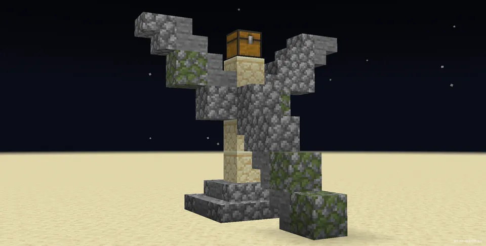 Cho'l siri — Minecraft xarita, rasm 1