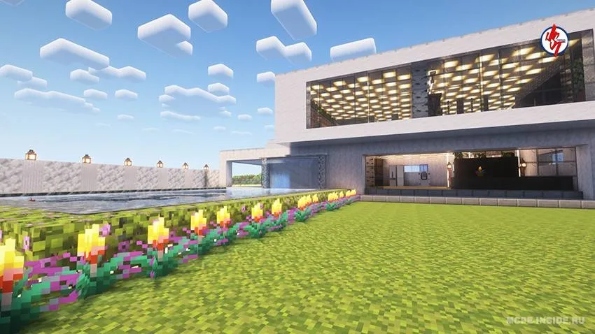 Omon qolish uchun zamonaviy uy — Minecraft xarita, rasm 2