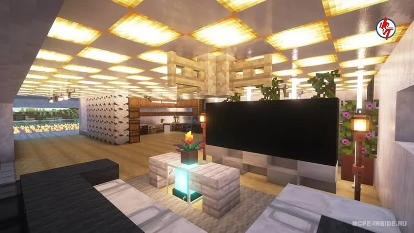 Omon qolish uchun zamonaviy uy — Minecraft xarita, rasm 4