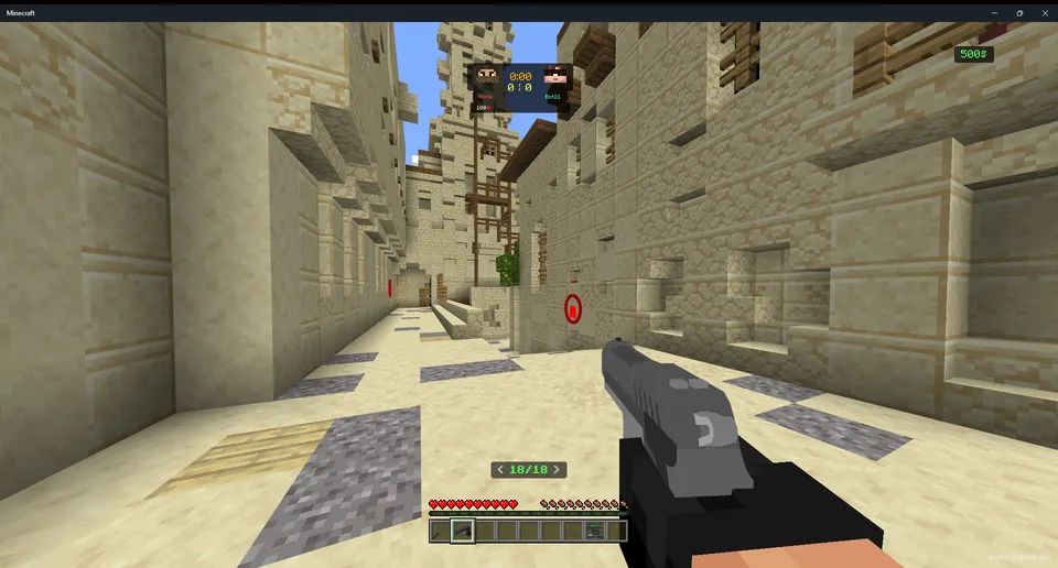 Counter-Strike: Mirage — Minecraft xarita, rasm 1