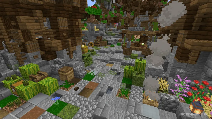 Botqoqlikdagi o'rta asr baliqchilar shaharchasi — Minecraft xarita, rasm 4