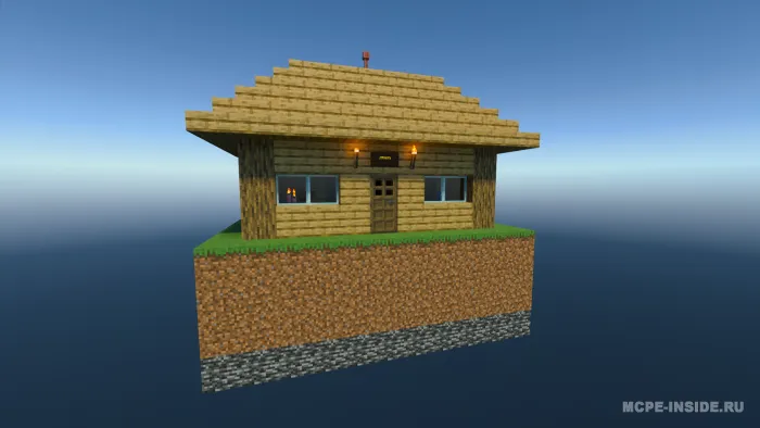 Lucky Skyblock — Minecraft xarita, rasm 1