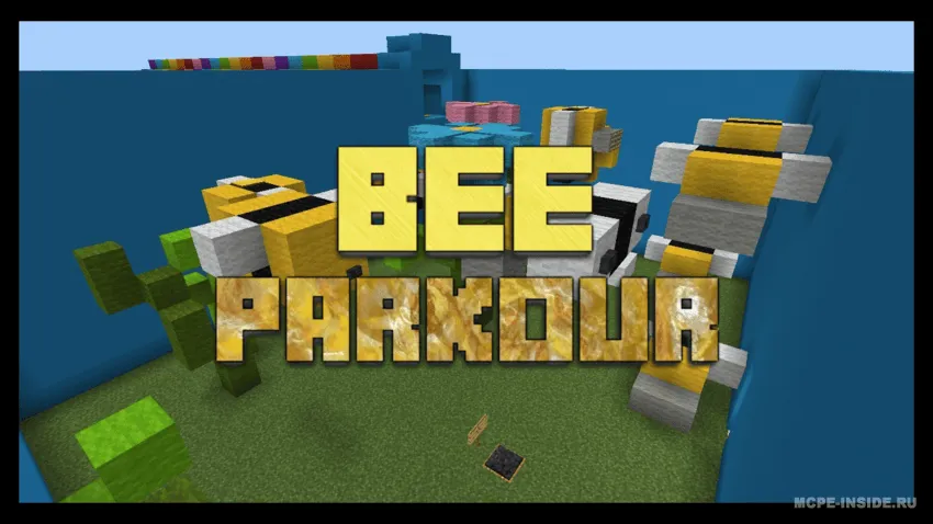 Cheksiz Parkur Dunyosi — Minecraft xarita, rasm 2