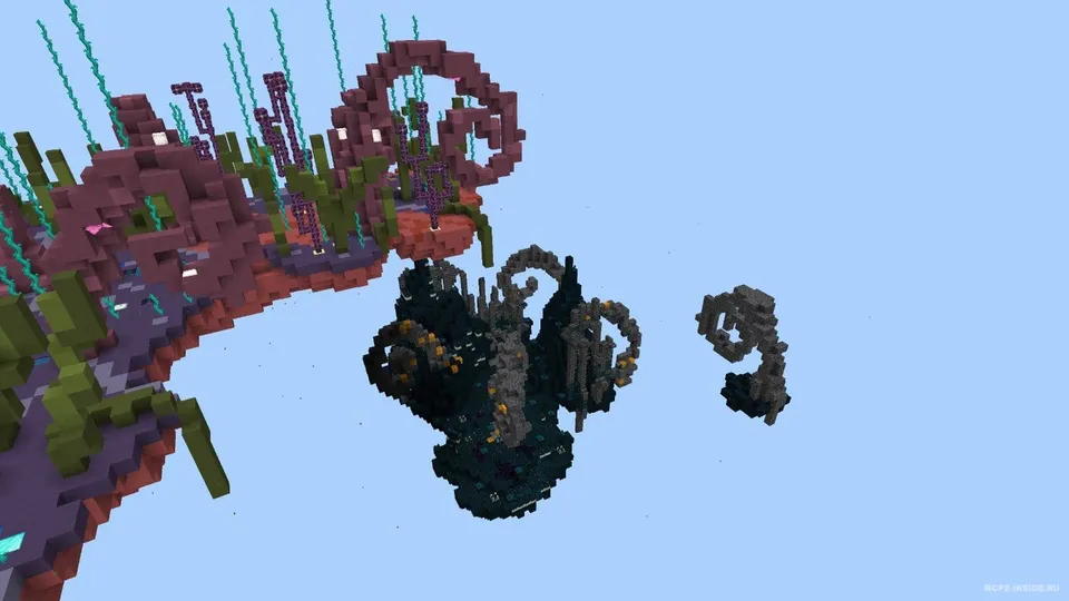 Fantastik SkyBlock — Minecraft xarita, rasm 2