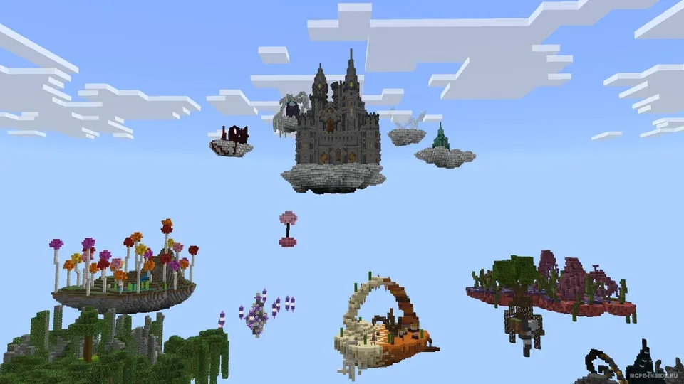 Fantastik SkyBlock — Minecraft xarita, rasm 3
