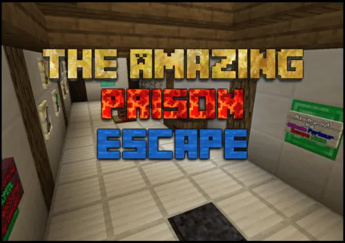 Qamoqxonadan ajoyib qochish — Minecraft xarita, rasm 1