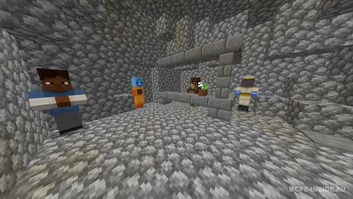 Yer osti sarguzashti — Minecraft xarita, rasm 1