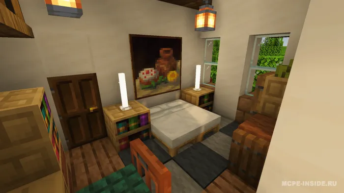 Ispancha uslubdagi villa — Minecraft xarita, rasm 4