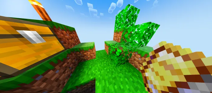 Do'konli SkyBlock — Minecraft xarita, rasm 1