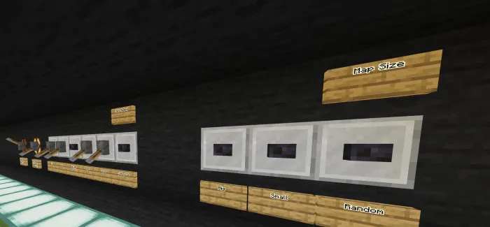 Omad osmon ustunlari — Minecraft xarita, rasm 1