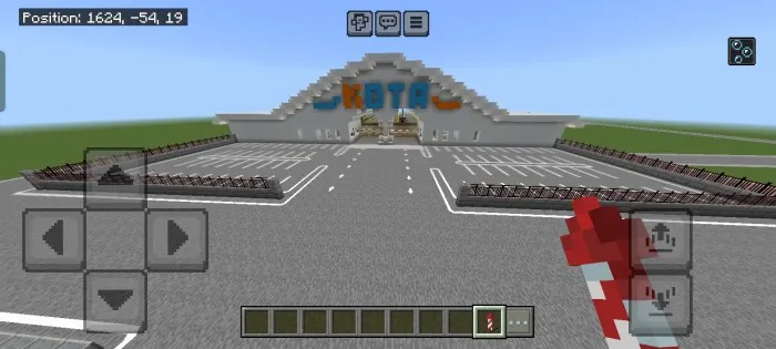 Stansiyalar va yo'llar — Minecraft xarita, rasm 1