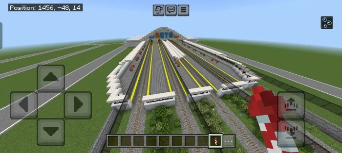 Stansiyalar va yo'llar — Minecraft xarita, rasm 2