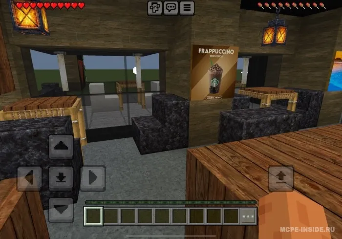 Realistik StarBucks — Minecraft xarita, rasm 3