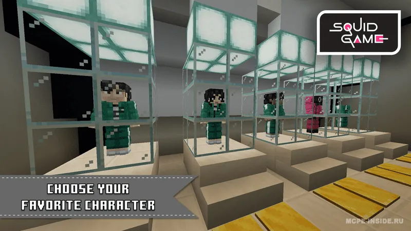 Squid Game — Minecraft xarita, rasm 2
