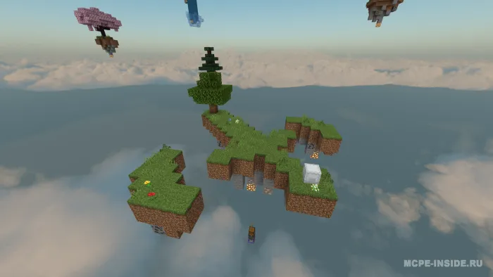 Mutlaq Skyblock — Minecraft xarita, rasm 1