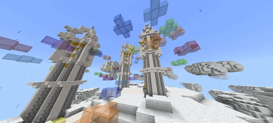 Osmon parkuri — Minecraft xarita, rasm 2