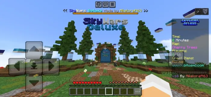 SkyWars Deluxe — Minecraft xarita, rasm 1