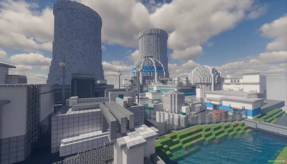 CS2 dan Nuke — Minecraft xarita, rasm 2