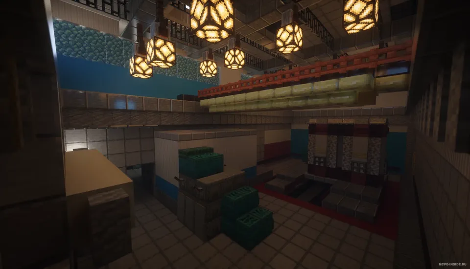 CS2 dan Nuke — Minecraft xarita, rasm 4