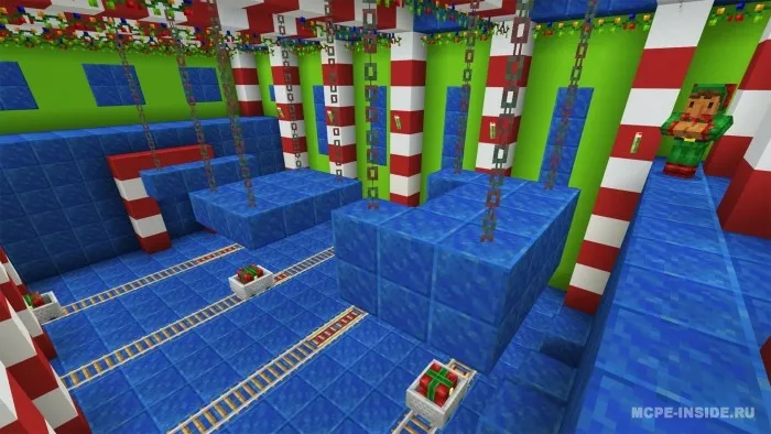 Santa o'quv kursi — Minecraft xarita, rasm 2