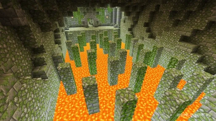 Poyga parkur o'yinlari — Minecraft xarita, rasm 1