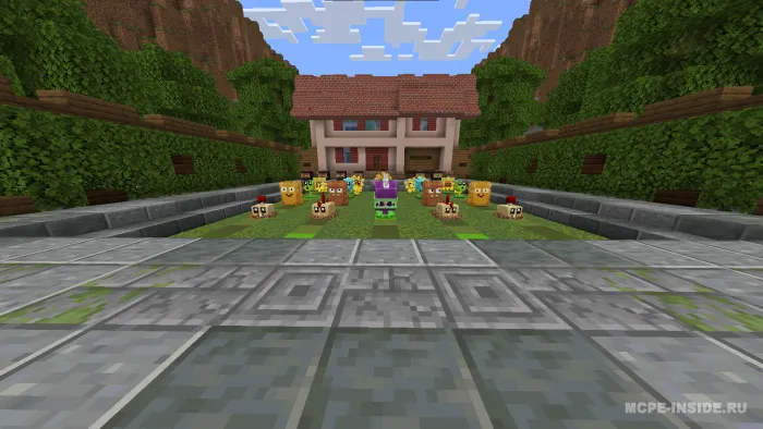 Plants vs. Zombies — Minecraft xarita, rasm 3