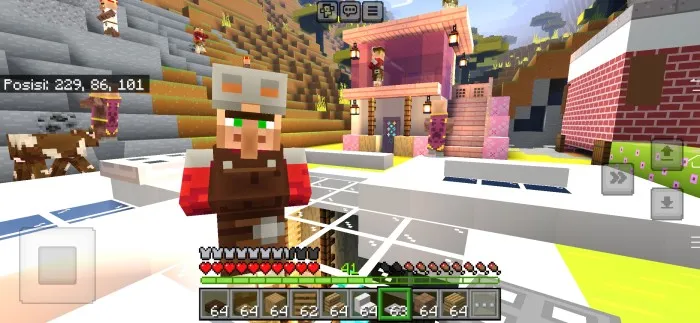 Kichik shaharcha — Minecraft xarita, rasm 2